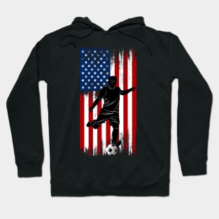 American Flag Soccer Apparel Soccer Hoodie